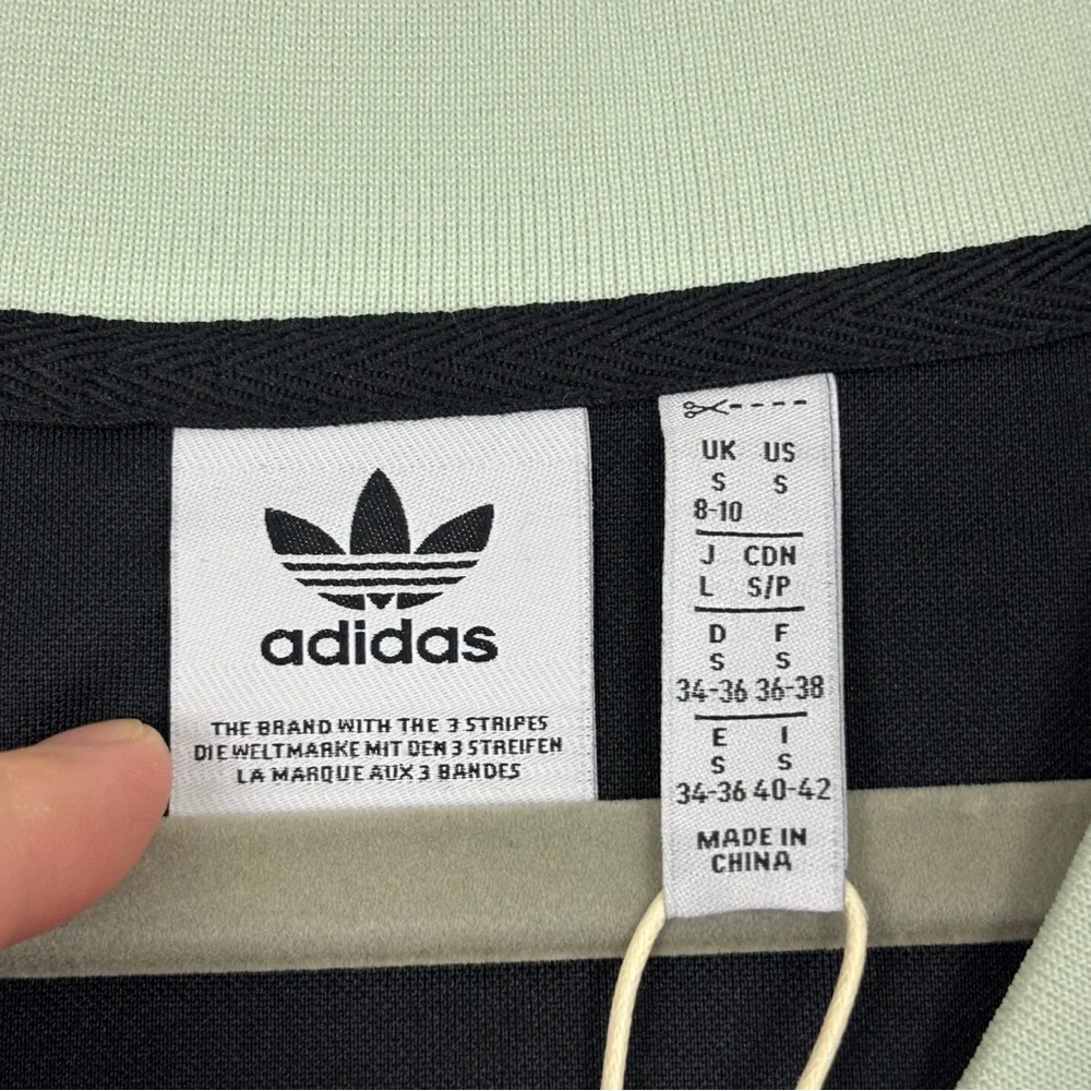 Adidas Originals Neutral Court adibreak sleeveless mini dress black small NWT - Picture 6 of 13
